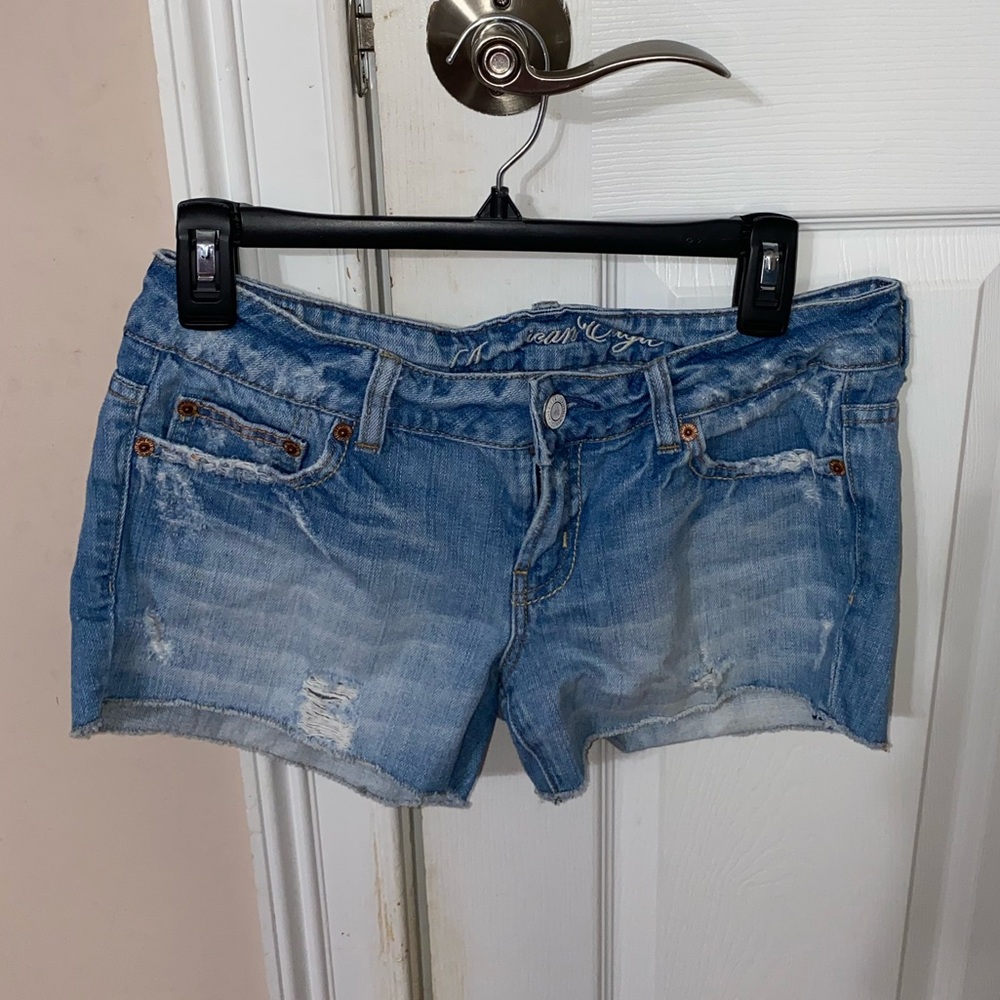 American Eagle Low-rise Jean Shorts